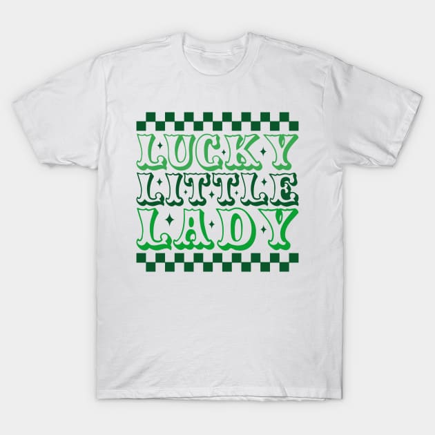 lucky little Lady T-Shirt by MZeeDesigns